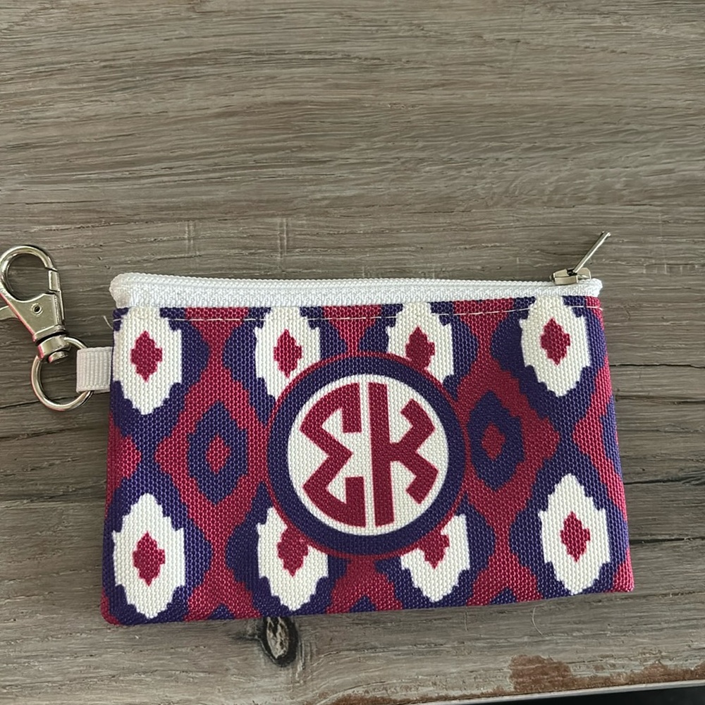 Sigma kappa change/credit card holder
